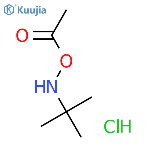 O-Acetyl-n-tert-butylhydroxylamine Hydrochloride structure