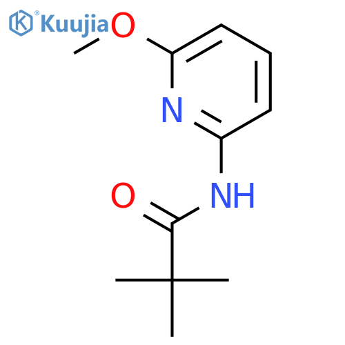N-(6-Methoxy-pyridin-2-yl)-2,2-dimethylpropionamide structure
