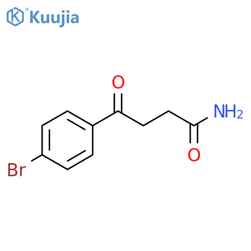 4-(4-bromophenyl)-4-oxobutanamide structure