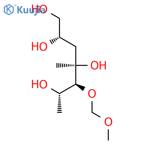 D-allo-Heptitol, 1,5-dideoxy-3-O-(methoxymethyl)-4-C-methyl- structure