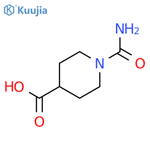1-Carbamoyl-piperidine-4-carboxylic Acid structure
