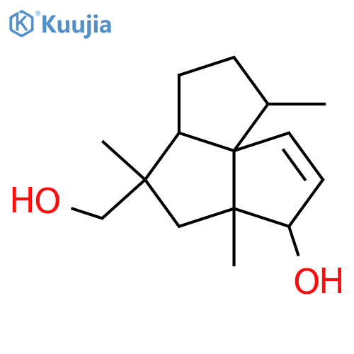1-Silphinene-3,13-diol; 3β-form, 6-Epimer structure