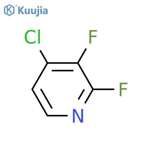 4-Chloro-2,3-difluoropyridine structure