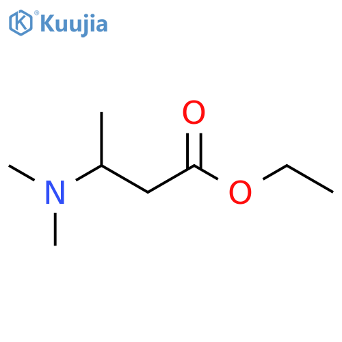 Ethyl 3-(Dimethylamino)butanoate structure