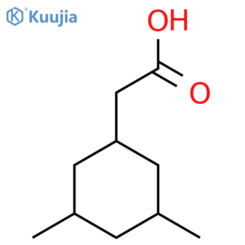 2-(3,5-Dimethylcyclohexyl)acetic acid structure