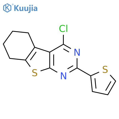 3-Chloro-5-(Thiophen-2-Yl)-8-Thia-4,6-Diazatricyclo7.4.0.0?,?Trideca-1(9),2,4,6-Tetraene structure