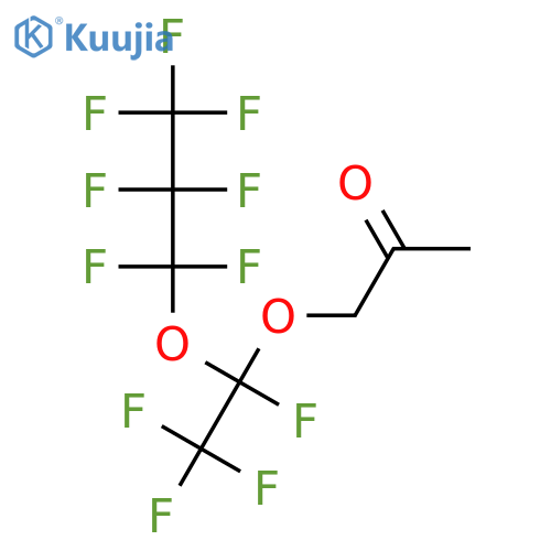 2-PROPANONE, 1-[1,2,2,2-TETRAFLUORO-1-(HEPTAFLUOROPROPOXY)ETHOXY]- structure