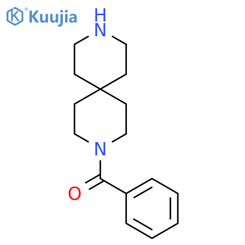 3,9-diazaspiro[5.5]undecan-3-yl(phenyl)methanone structure