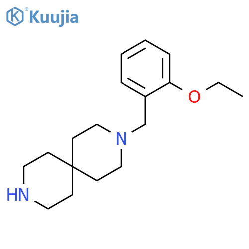 3,9-DIAZASPIRO[5.5]UNDECANE, 3-[(2-ETHOXYPHENYL)METHYL]- structure