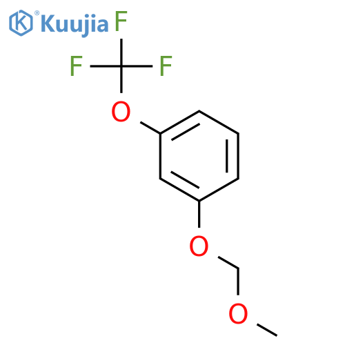 Benzene, 1-(methoxymethoxy)-3-(trifluoromethoxy)- structure