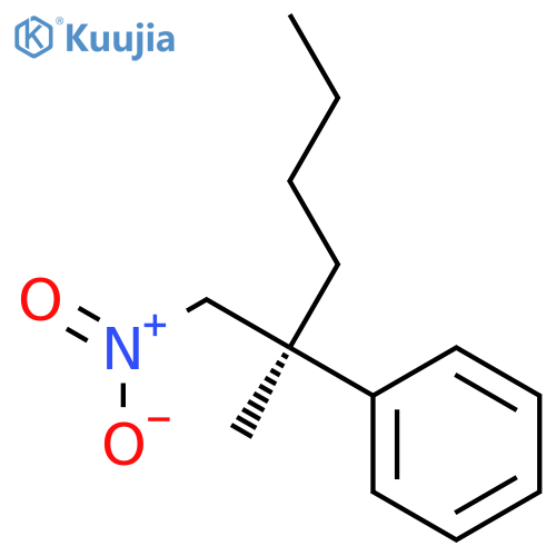 BENZENE, [(1S)-1-METHYL-1-(NITROMETHYL)PENTYL]- structure