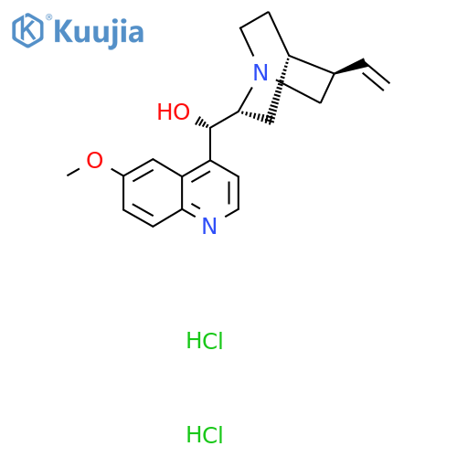 Quinidine dihydrochloride structure