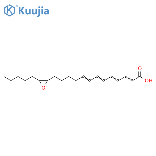 14,15-Epoxyeicosatetraenoic acid structure