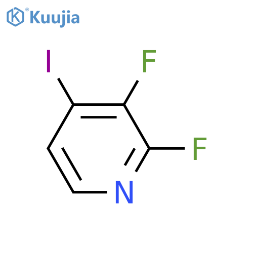 2,3-Difluoro-4-iodopyridine structure