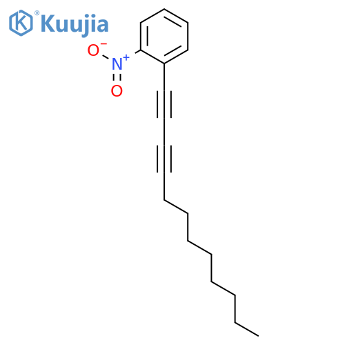 BENZENE, 1-(1,3-DODECADIYNYL)-2-NITRO- structure