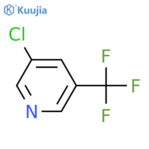 3-Chloro-5-(trifluoromethyl)pyridine structure