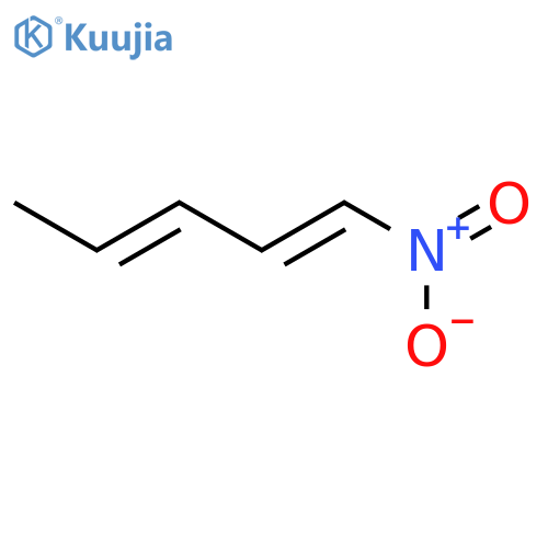 1,3-Pentadiene, 1-nitro-, (E,E)- structure