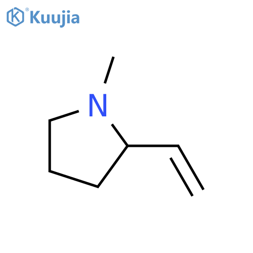 2-ethenyl-1-methyl-Pyrrolidine structure