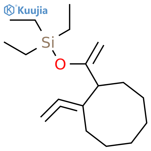 Silane, [[1-(2-ethenylidenecyclooctyl)ethenyl]oxy]triethyl- structure