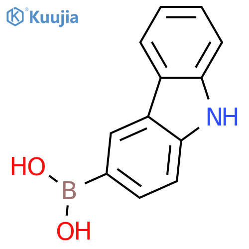 (9H-Carbazol-3-YL)boronic acid structure
