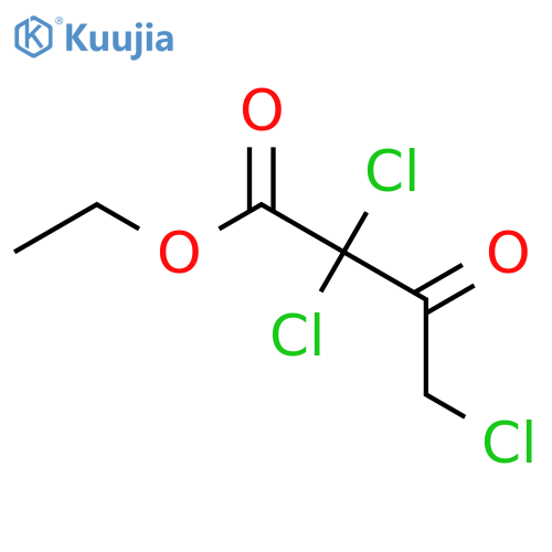 ethyl 2,2,4-trichloro-3-oxobutyrate structure