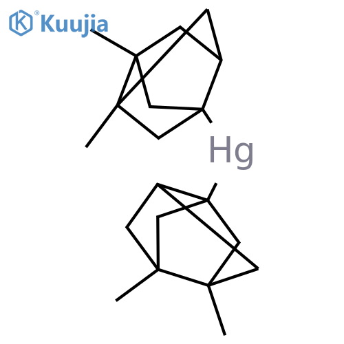 MERCURY, BIS(3,7-DIMETHYLTRICYCLO[3.3.0.03,7]OCT-1-YL)- structure