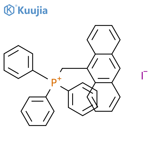 PHOSPHONIUM, (9-ANTHRACENYLMETHYL)TRIPHENYL-, IODIDE structure