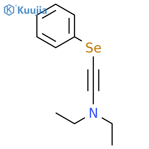 ETHYNAMINE, N,N-DIETHYL-2-(PHENYLSELENO)- structure