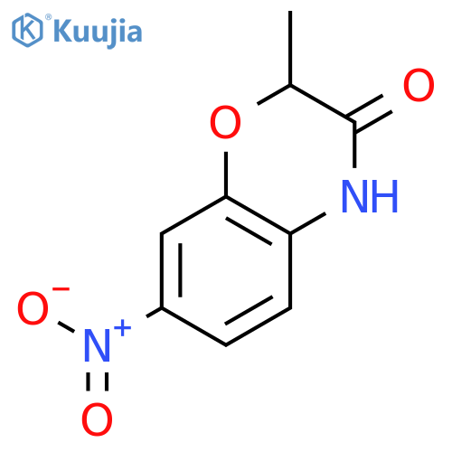 2-Methyl-7-nitro-2H-1,4-benzoxazin-3(4H)-one structure
