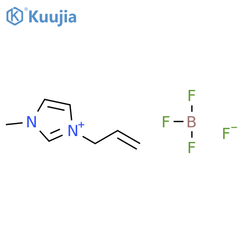 1-Allyl-3-methylimidazolium tetrafluoroborate structure