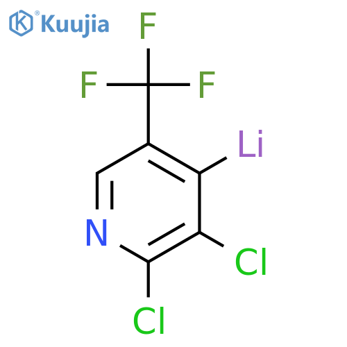 LITHIUM, [2,3-DICHLORO-5-(TRIFLUOROMETHYL)-4-PYRIDINYL]- structure