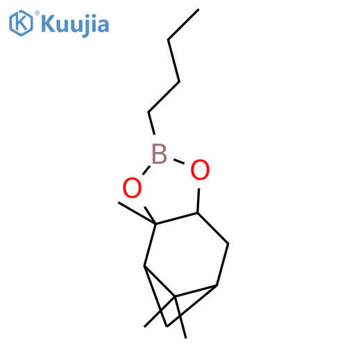 (1S,2S,6R,8S)-4-butyl-2,9,9-trimethyl-3,5-dioxa-4-boratricyclo[6.1.1.02?]decane structure