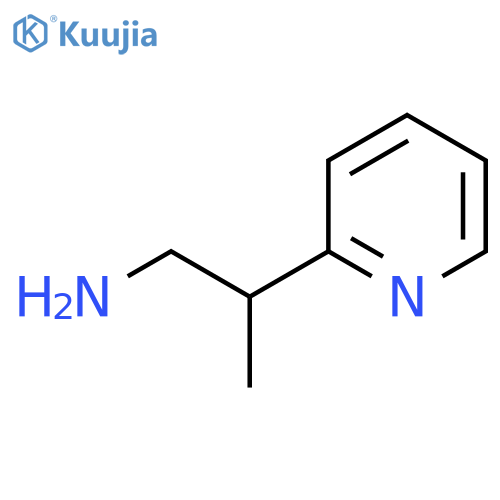 2-(Pyridin-2-yl)propan-1-amine structure