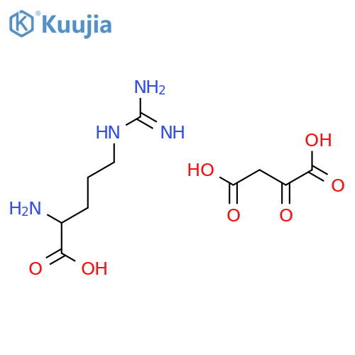 2-oxosuccinic acid, compound with l-arginine (1:1) structure