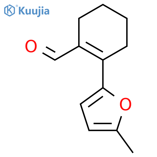 1-Cyclohexene-1-carboxaldehyde, 2-(5-methyl-2-furanyl)- structure