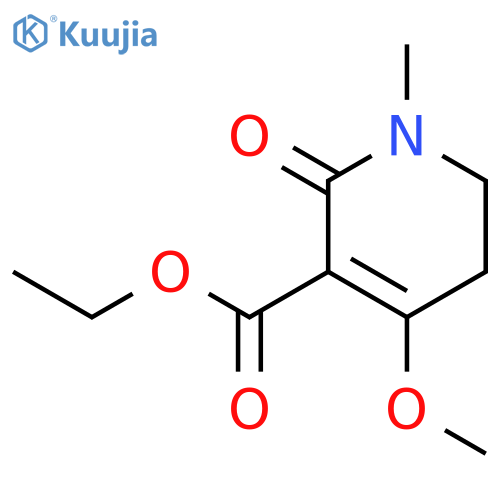 Ethyl 4-Methoxy-1-methyl-2-oxo-1,2,5,6-tetrahydropyridine-3-carboxylate structure