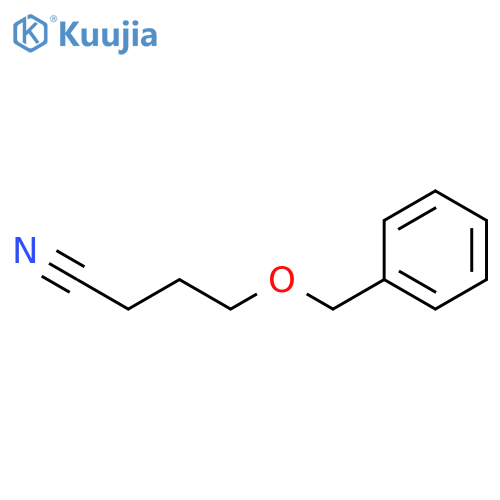 BUTANENITRILE, 4-(PHENYLMETHOXY)- structure