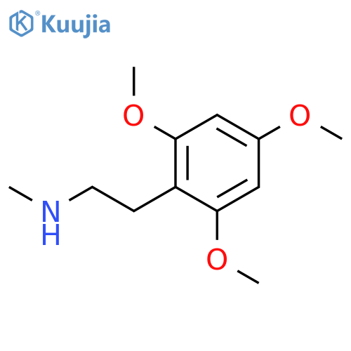 methyl2-(2,4,6-trimethoxyphenyl)ethylamine structure