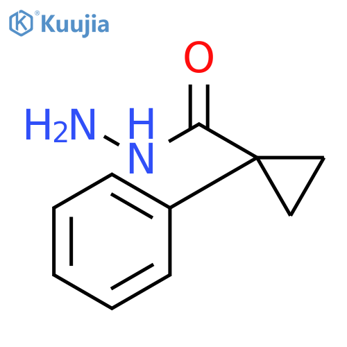 1-phenylcyclopropane-1-carbohydrazide structure