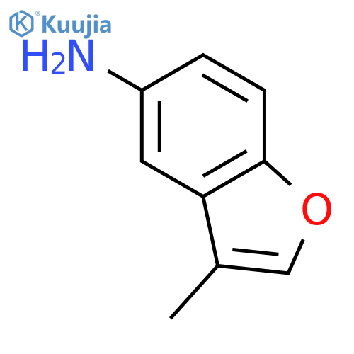 3-methyl-1-benzofuran-5-amine structure