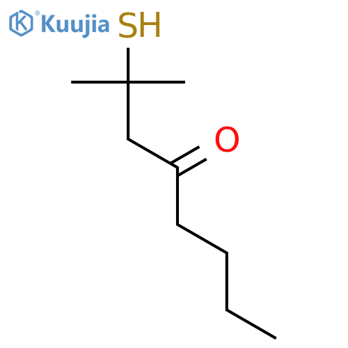 4-OCTANONE, 2-MERCAPTO-2-METHYL- structure