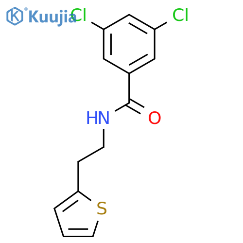 Benzamide, 3,5-dichloro-N-[2-(2-thienyl)ethyl]- structure