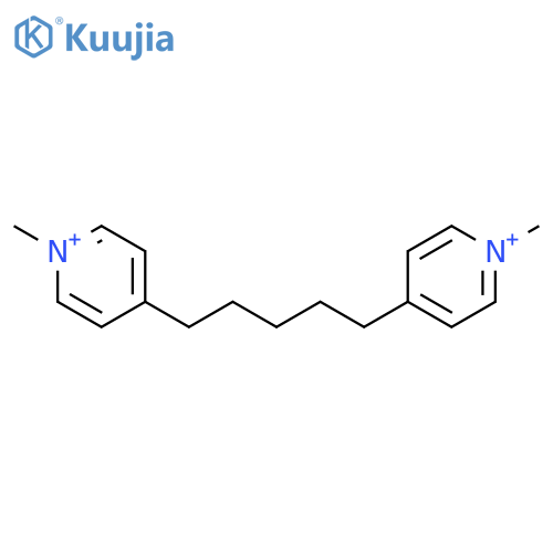 PYRIDINIUM, 4,4'-(1,5-PENTANEDIYL)BIS[1-METHYL- structure