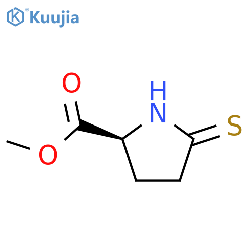 L-Proline, 5-thioxo-,methyl ester structure