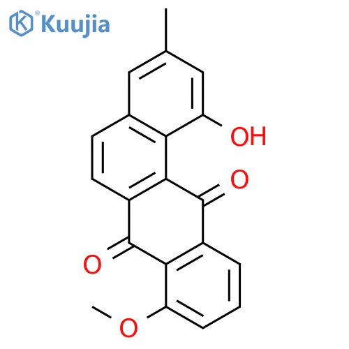Tetrangulol methyl ether structure