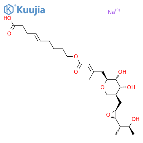 Pseudomonic Acid D Sodium structure