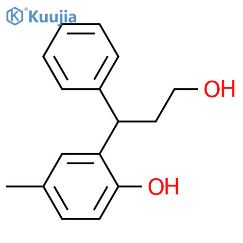 2-Hydroxy-5-methyl-γ-phenylbenzenepropanol(Tolterodine Impurity) structure