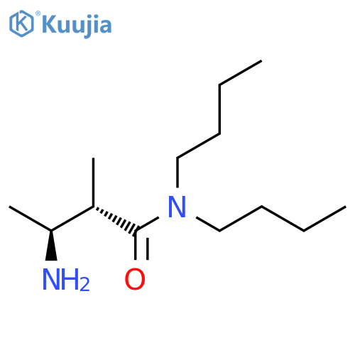 BUTANAMIDE, 3-AMINO-N,N-DIBUTYL-2-METHYL-, (2S,3S)- structure
