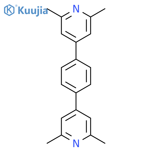 Pyridine, 4,4'-(1,4-phenylene)bis[2,6-dimethyl- structure