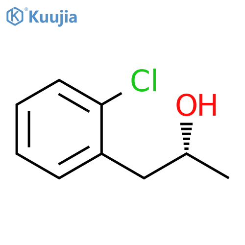 (2R)-1-(2-chlorophenyl)propan-2-ol structure